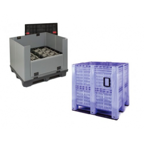 Pallboxar och vikbara pallcontainrar 